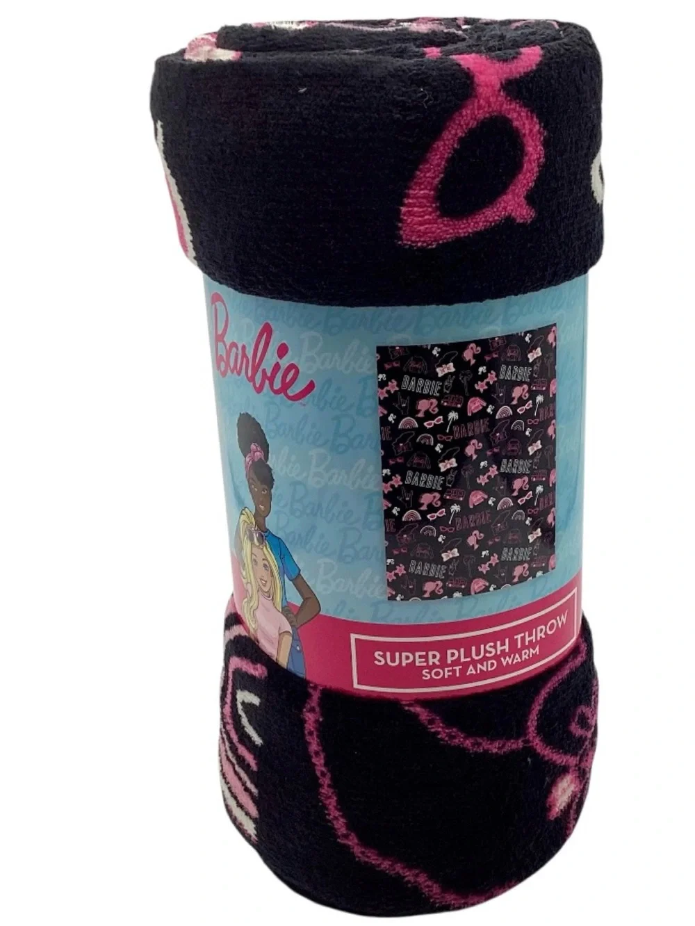 Barbie Fashion Icons Throw Blanket (NWT)
